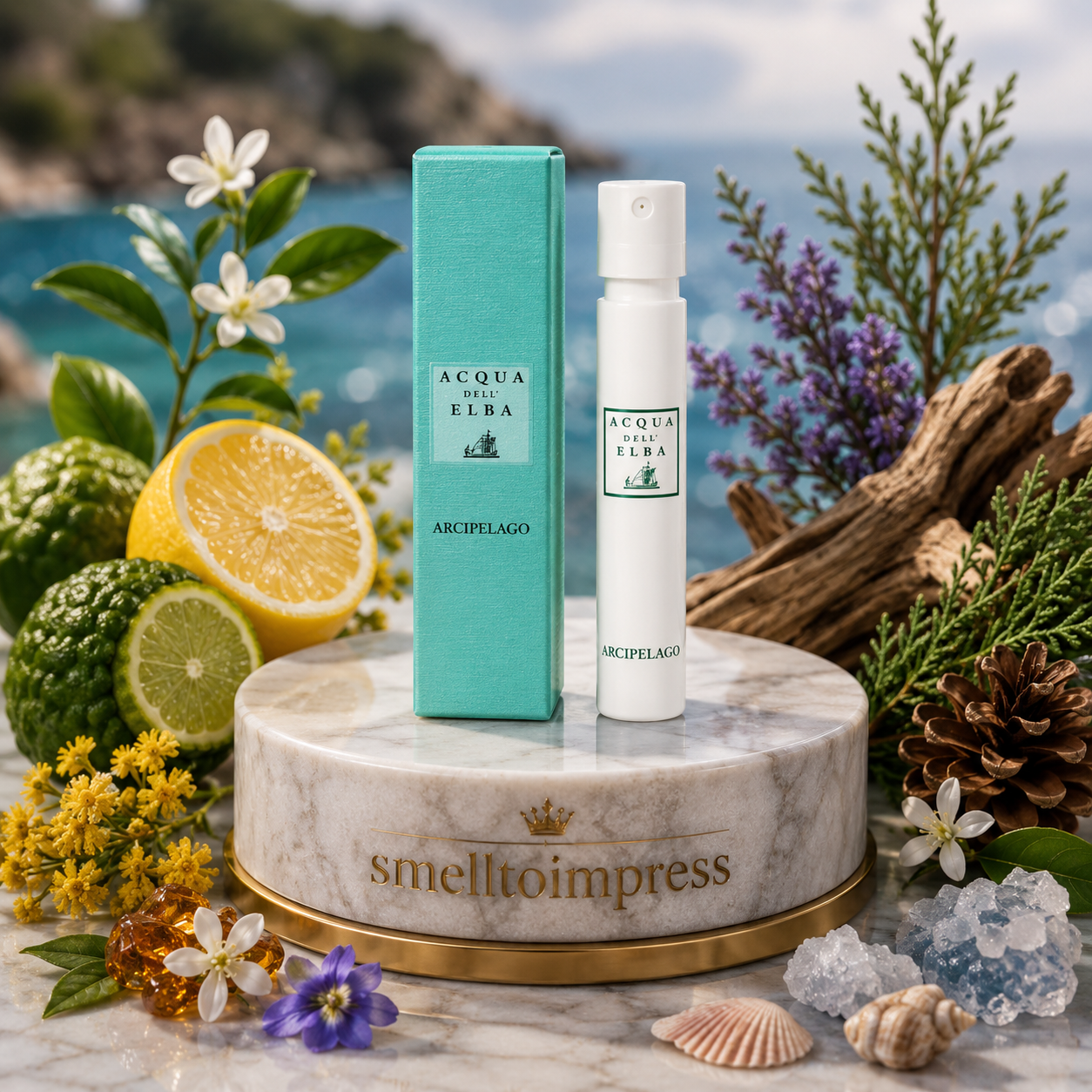obrázek oficiálního vzorku parfému Akva Del Elba Arcipelago 1,2 ml 0,04 fl. oz