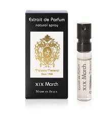 TIZIANA TERENZI XIX March Extrait de parfum 0,05 OZ 1,5 ML oficiální vzorek parfému