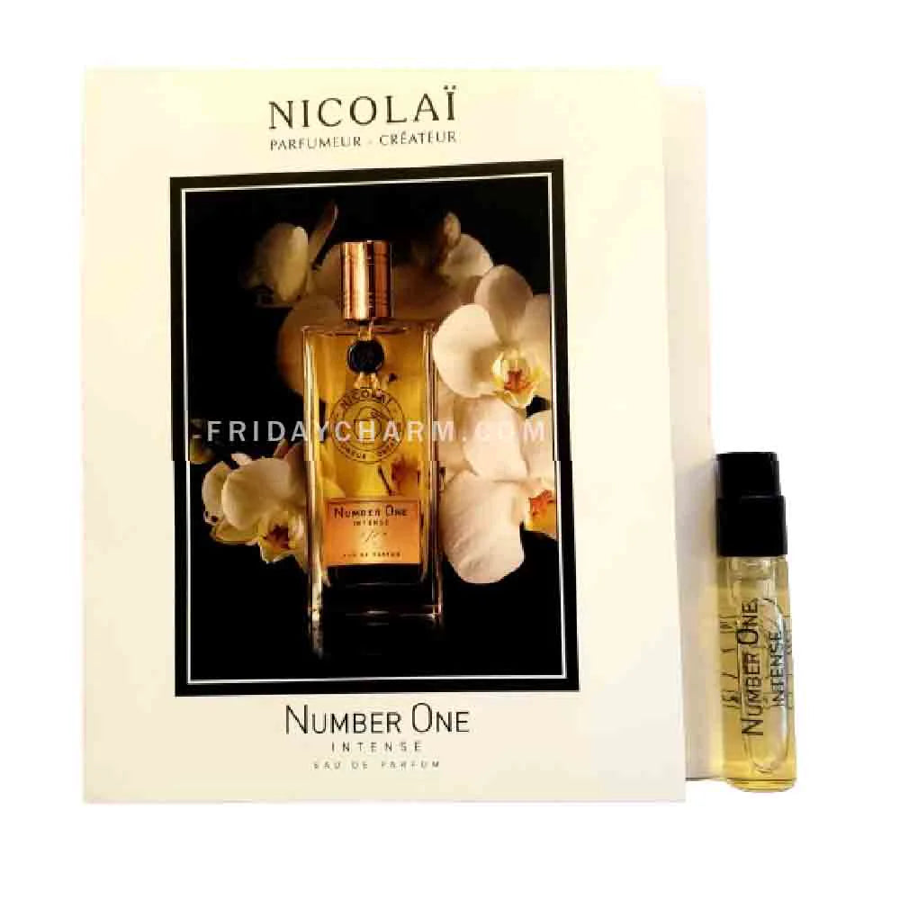 Oficiální vzorky parfémů Nicolai Number One Intense fragrance 1,8 ml 0,07 oz. tester parfémů