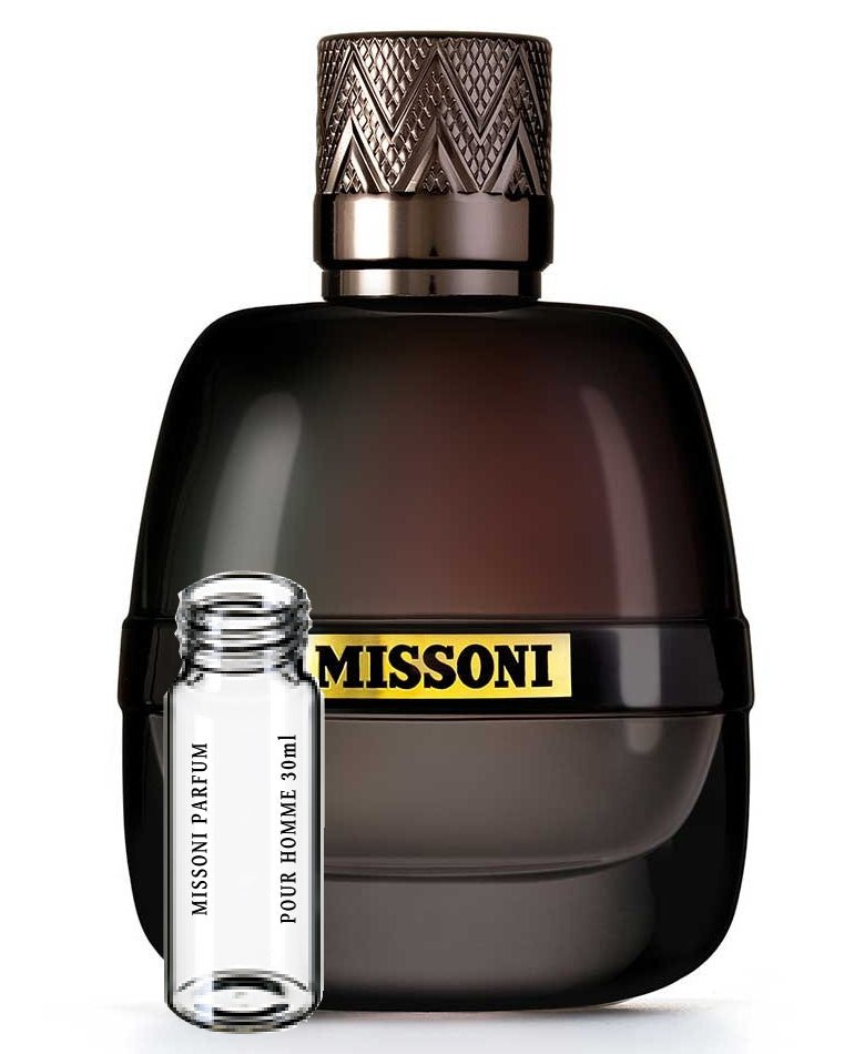 MISSONI PARFUM POUR HOMME samples 30ml 1.0 o.z.
