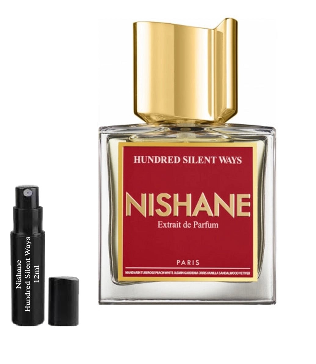 Nishane Hundred Silent Ways 12ml 0.41 fl. o.z. próbka perfum, Nishane Hundred Silent Ways 12ml 0.41 fl. o.z. образец духов, Nishane Hundred Silent Ways 12ml 0.41 fl. o.z. vzorec parfuma