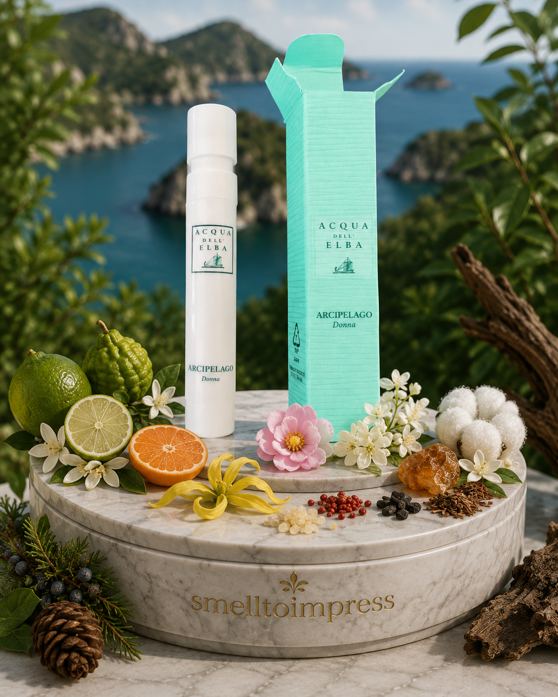 obrázek oficiálního vzorku parfému Acqua dell' Elba Arcipelago Donna 1,2 ml 0,04 fl. oz
