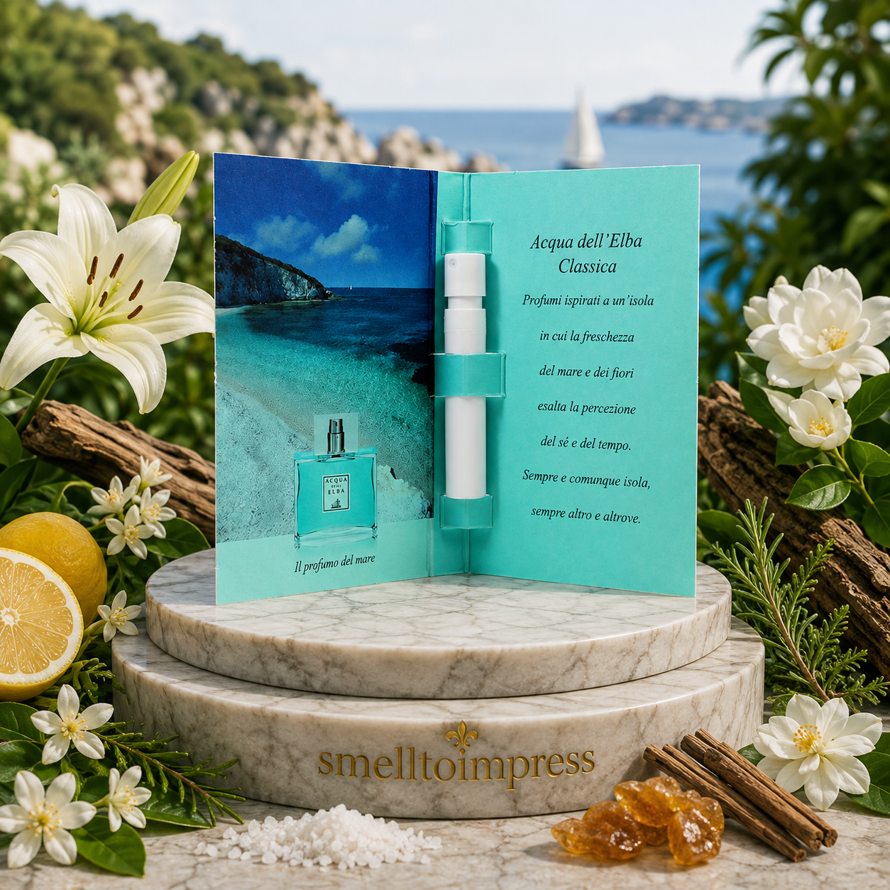 obrázek oficiálního vzorku parfému Acqua dell' Elba Classica 1,2 ml 0,04 fl. oz