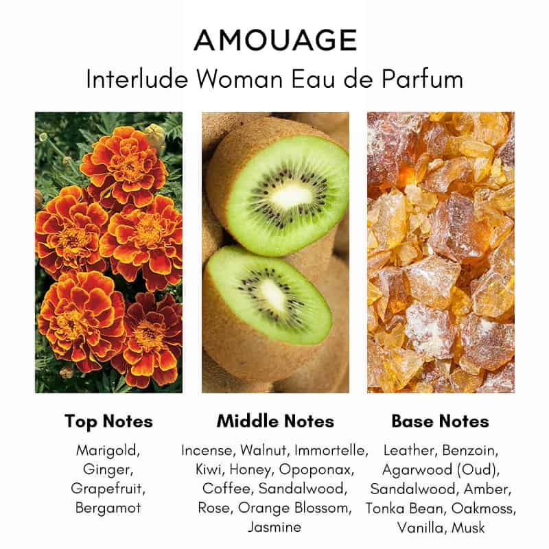 Oficiální vzorek parfému Amouage Interlude Woman 2ml 0.06 oz - tester parfému