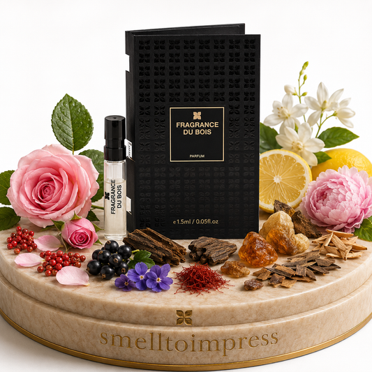 obrázek oficiálního vzorku parfému Fragrance Du Bois Siberian Rose 1,5 ml 0,05 fl. oz.