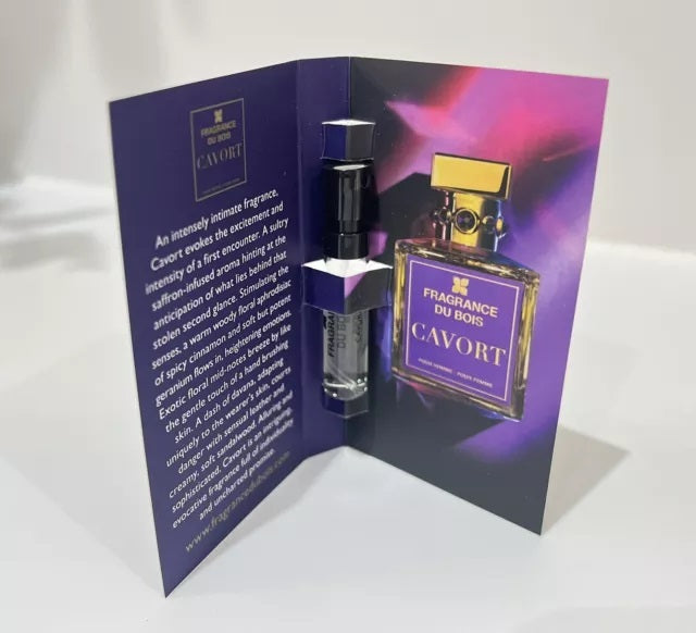 Vůně Du Bois Cavort 1,5 ml 0,05 fl. oz. oficiální vzorek parfému, tester parfémů