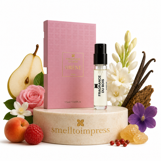 obrázek oficiálního vzorku parfému Fragrance Du Bois Sirene Privee 1,5 ml 0,05 fl. oz.