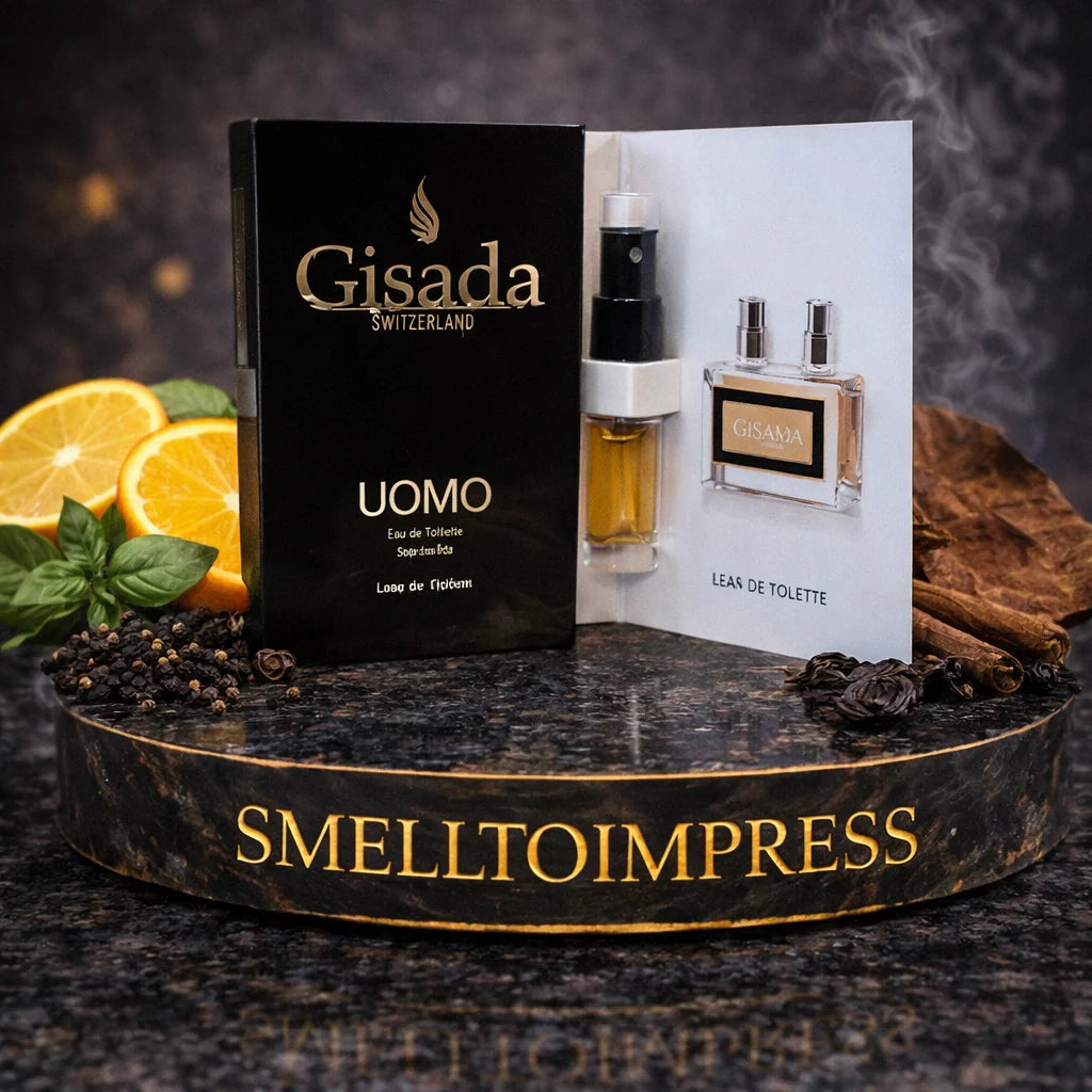 Gisada Uomo 1,5 ml 0,05 fl. oz. oficiální vzorky parfému