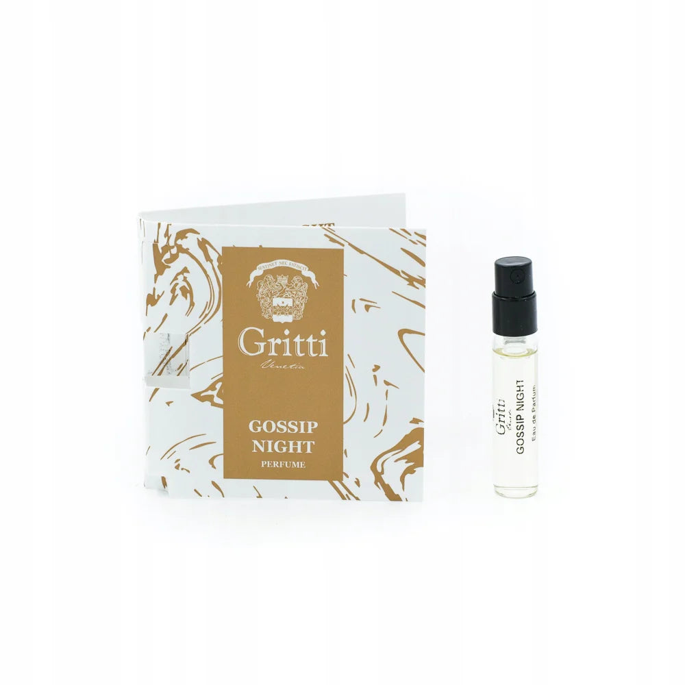 Gritti Gossip Night oficiální vzorek parfému 2 ml 0,06 fl. oz.