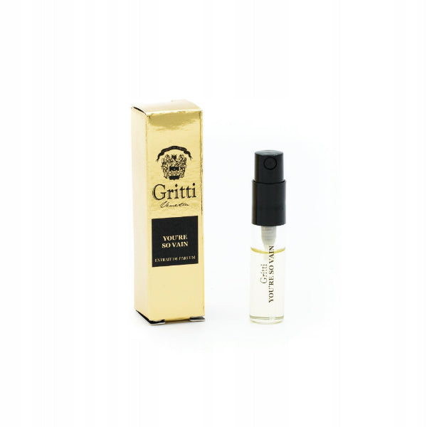 Gritti You're So Vain oficiální vzorek parfému 2 ml 0,06 fl. oz.