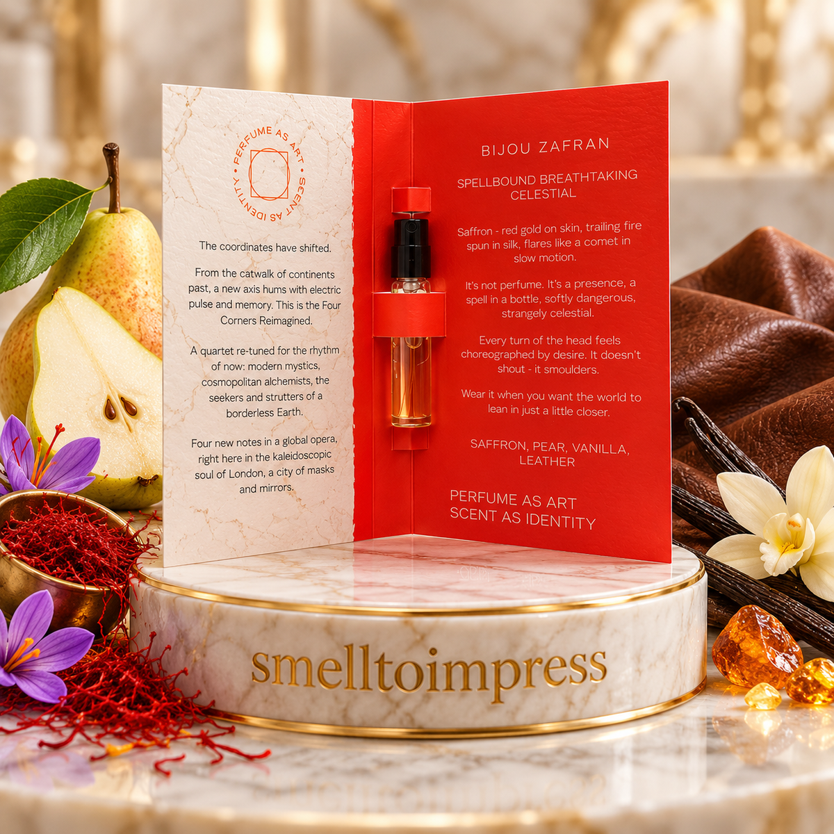 Ormonde Jayne Bijou Zafran 2,5 ml oficiální vzorek parfému od Smelltoimpress