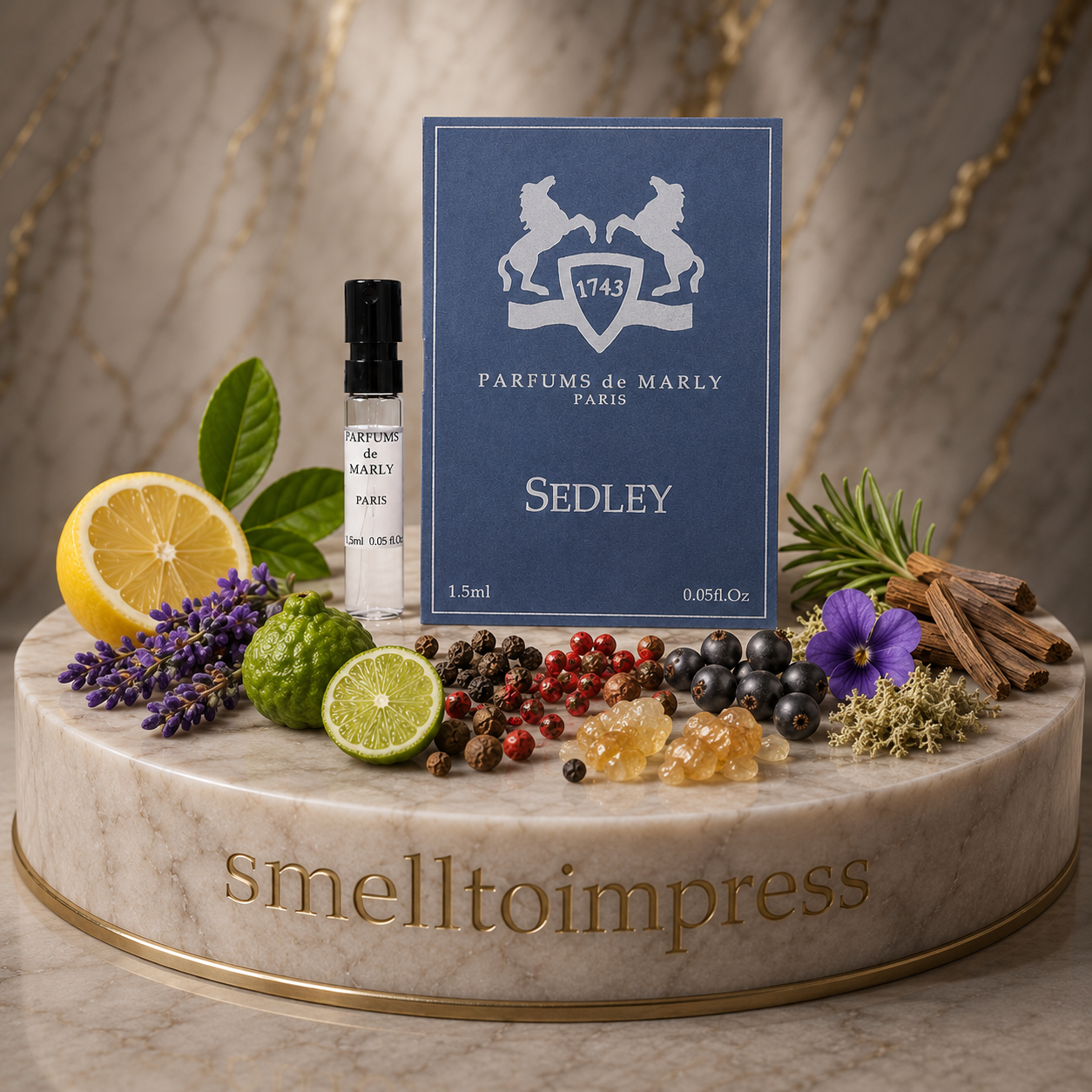 Parfums de Marly Sedley oficiální vzorek parfému 1,5 ml 0,05 fl. oz.