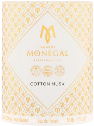 Ramon Monegal Cotton Musk official perfume sample 2ml 0.06 fl.o.z. perfume tester
