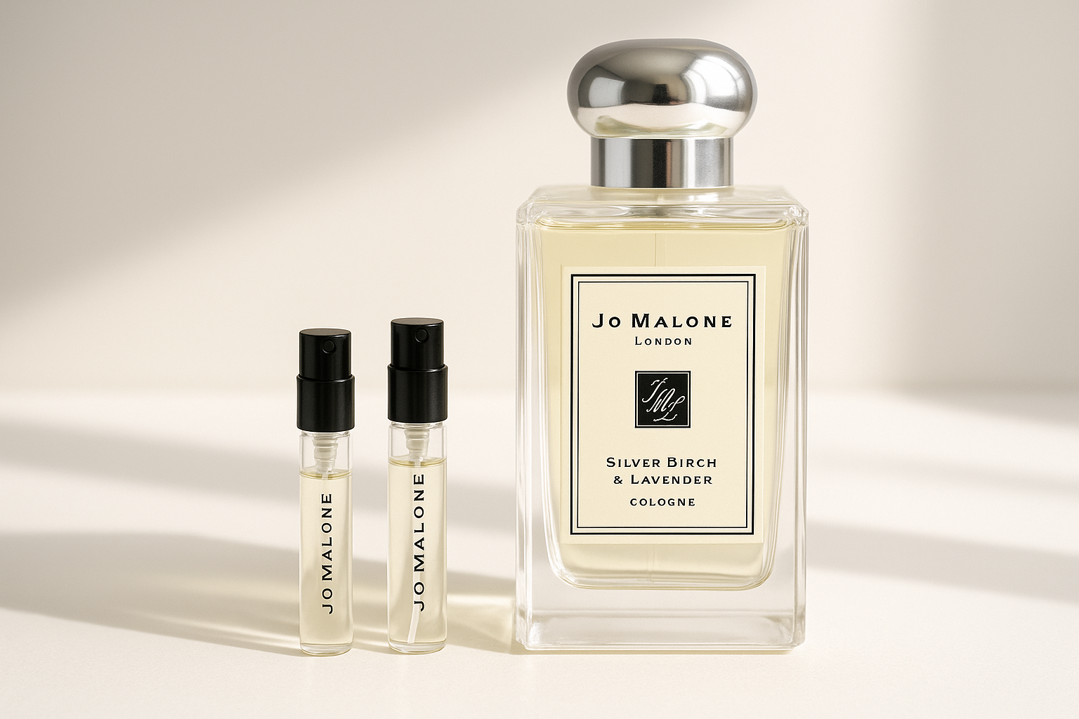 Vzorky parfému Jo Malone Silver Birch & Lavender Cologne