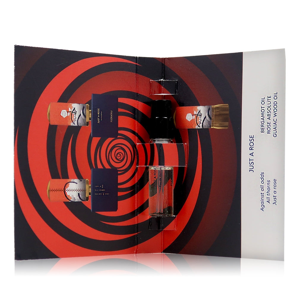 Oficiální vzorek parfému Floraiku Just a Rose 1,5 ml 0,05 fl. oz.