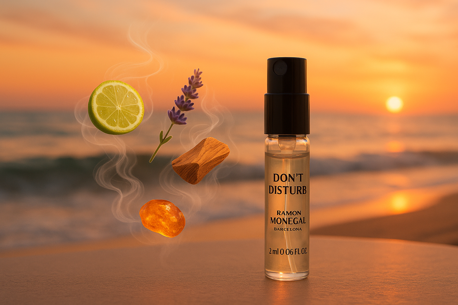 Ramon Monegal Don't Disturb oficiální vzorek parfému 2ml 0.06 fl.o.z. tester parfému