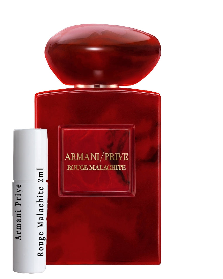 Armani Prive Rouge Malachite samples 2ml