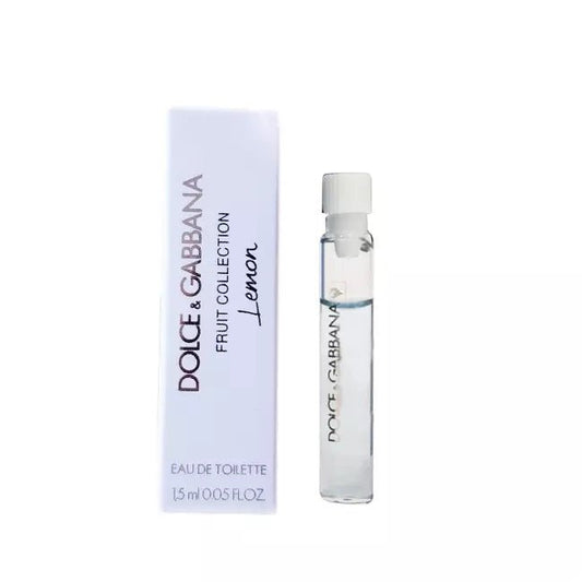 Dolce & Gabbana Fruit Collection Lemon, parfémovaná voda 1,5 ml, 0,05 fl. oz., oficiální vzorek parfému, tester parfému